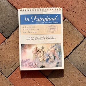 In Fairyland Postcard Calendar Fairy Fairies Artur Rackham